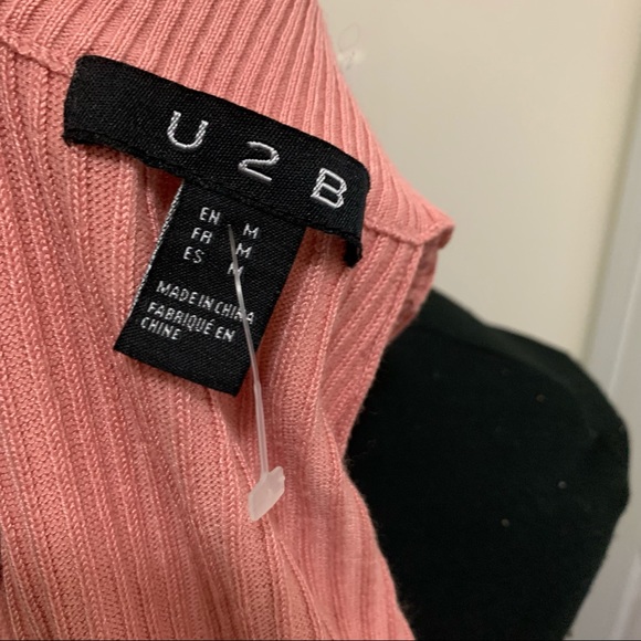 Urban Basics Flattering Chic Cut Off /Cold Shoulder Shoulder LongSleeve Top - Picture 12 of 14